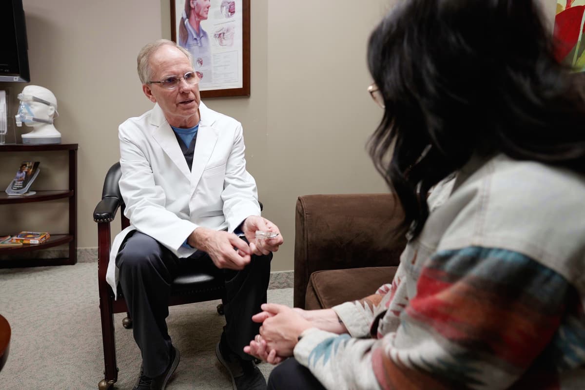 Conversation between a doctor and a patient